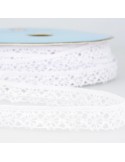 Dentelle polyester blanc Dentelle polyester blanc