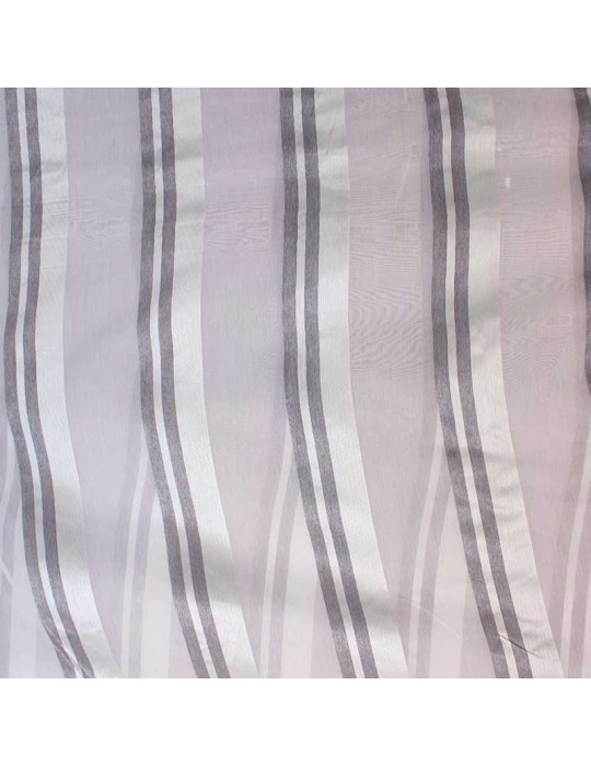 Voilage blanc plombé hauteur 300 cm