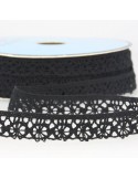 Dentelle polyester noir Dentelle polyester noir