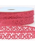 Dentelle polyester rouge Dentelle polyester rouge
