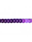 Ruban de paillettes 6 mm violet Ruban de paillettes 6 mm violet