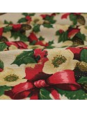 Coupon coton/polyester noël 50 x 140 cm vert Coupon coton/polyester noël 50 x 140 cm vert