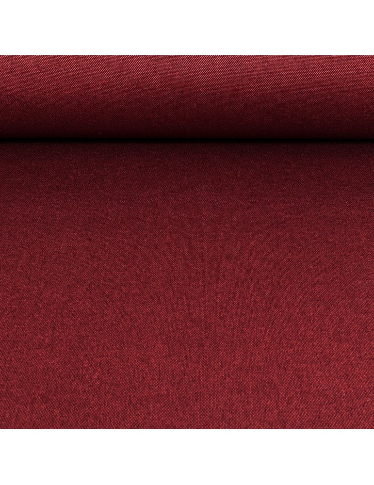 Toile ameublement obscurcissant rouge 100 % polyester Toile ameublement obscurcissant rouge 100 % polyester
