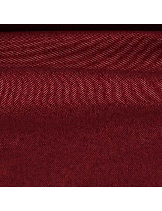 Toile ameublement obscurcissant rouge 100 % polyester