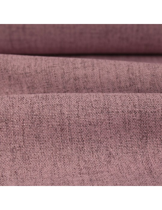 Toile ameublement 100 % polyester rose