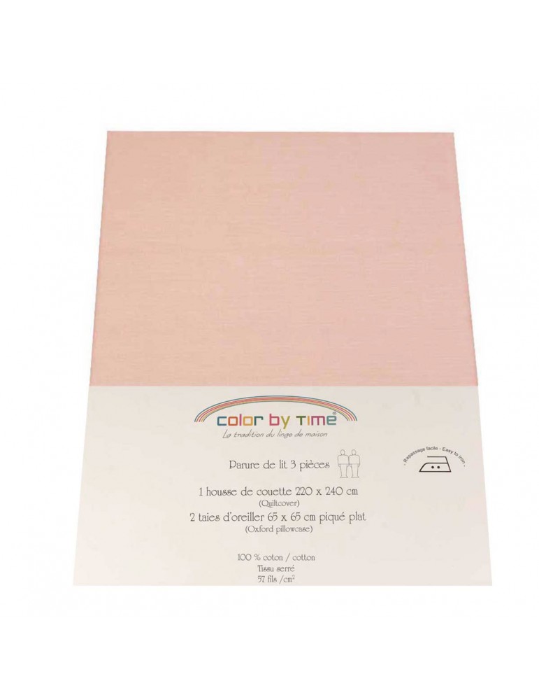 Parure de lit 240 x 220 cm 3 pièce rose Parure de lit 240 x 220 cm 3 pièce rose