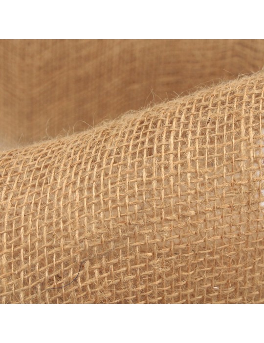 Toile de jute largeur 20 cm beige
