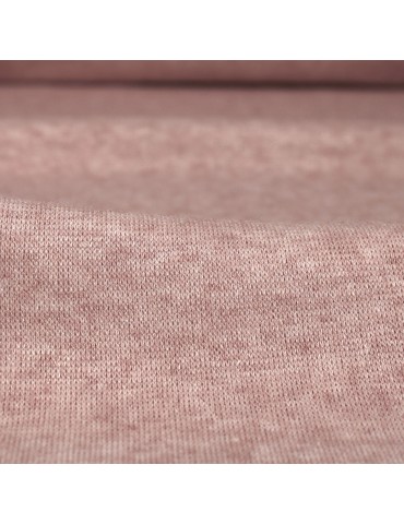 Tissu jersey uni rose