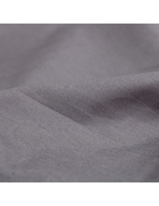 Coupon habillement uni gris 200 x 140 cm