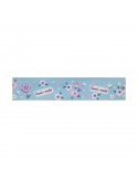 Ruban fleurs 16mm bleu Ruban fleurs 16mm bleu