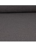 Fourrure synthétique mouton 100 % polyester gris