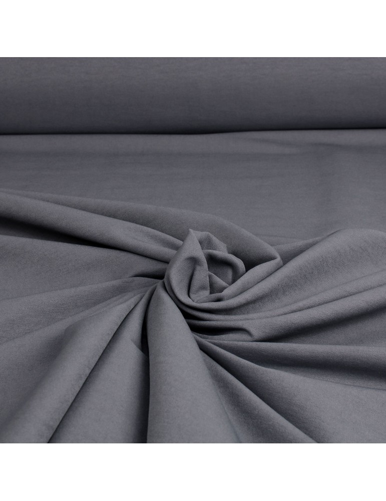 Coupon tissu bengaline stretch 200 x 140 cm gris Coupon tissu bengaline stretch 200 x 140 cm gris