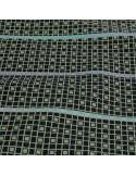 Coupon imprimé formes géométriques viscose 300 x 145 cm vert