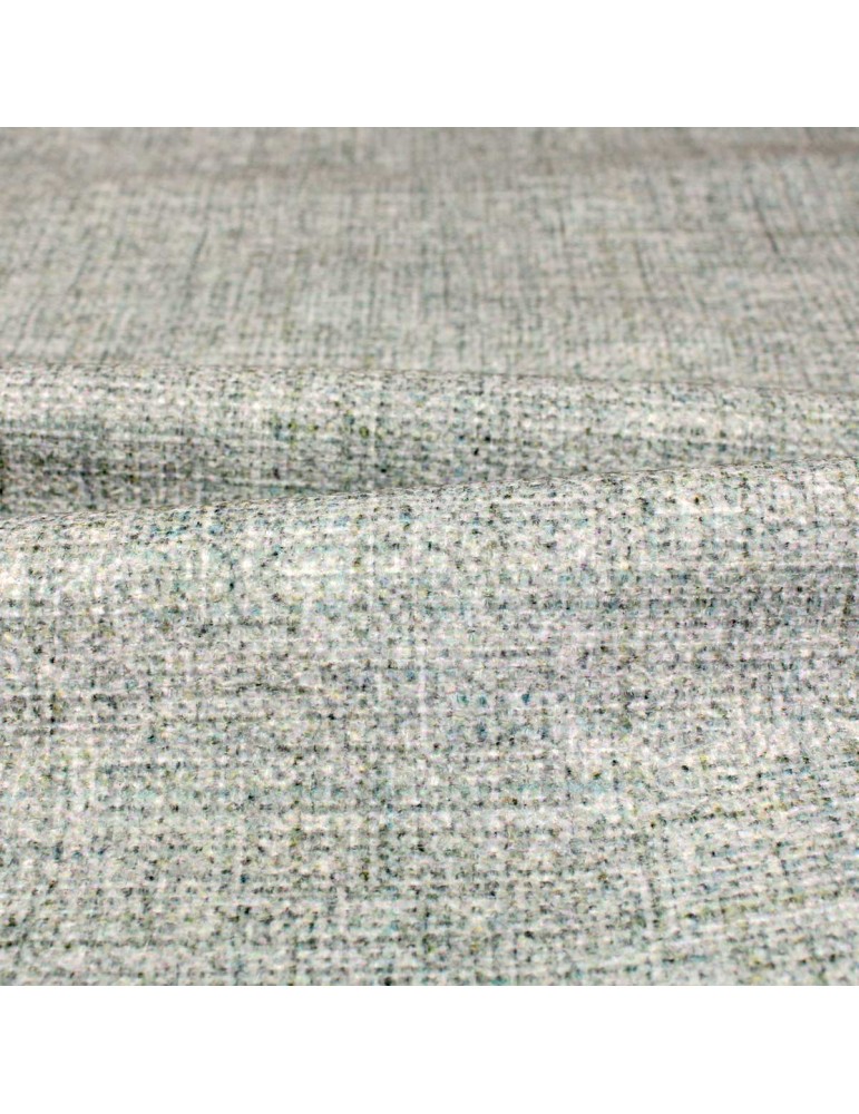 Coupon toile ameublement 50 x 140 cm chiné gris