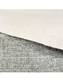 Coupon toile ameublement 50 x 140 cm chiné gris