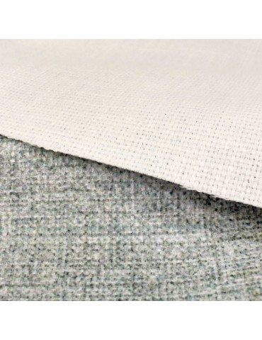 Coupon toile ameublement 50 x 140 cm chiné gris