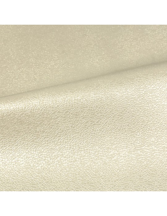 Coupon skaï  50 x 70 cm  blanc