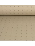 Tissu nappe beige polyester/coton 160 cm