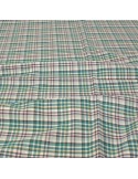 Coupon habillement coton 200 x 145 cm quadrillage vert Coupon habillement coton 200 x 145 cm quadrillage vert