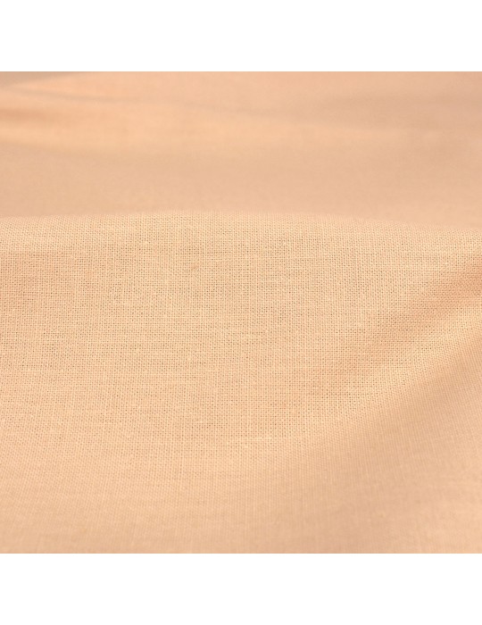 Coupon tissu d'ameublement  coton 150 x 150 cm beige