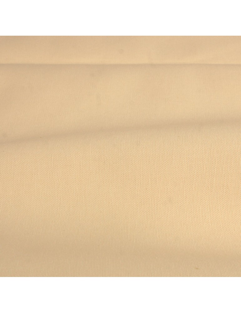 Coupon tissu d'ameublement  coton 150 x 150 cm beige