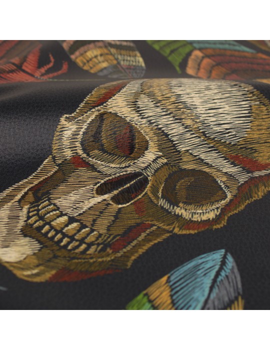 Coupon skaï imprimé 50 x 70 cm multicolore