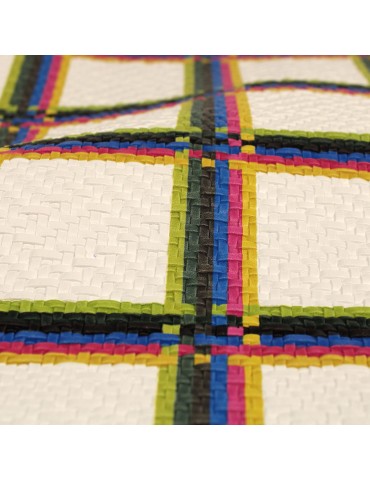 Coupon skaï imprimé 50 x 70 cm multicolore