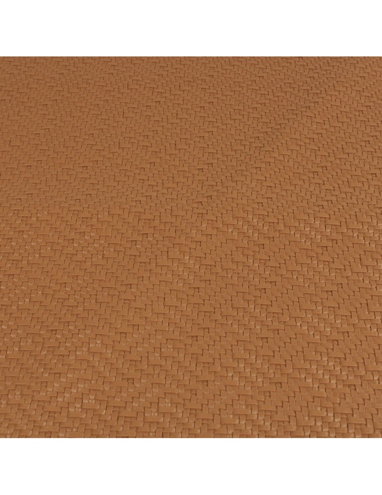 Tissu simili imprimé 140 cm marron