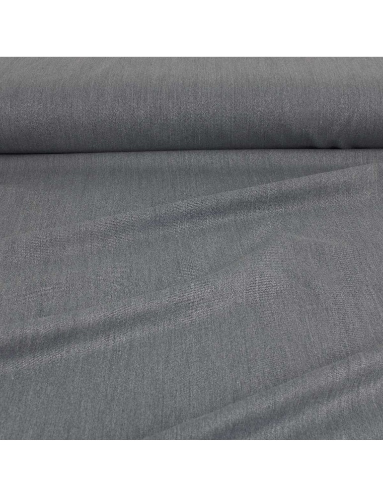Tissu touché laine gris Tissu touché laine gris