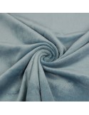 Tissu minky uni lisse 150 cm bleu Tissu minky uni lisse 150 cm bleu