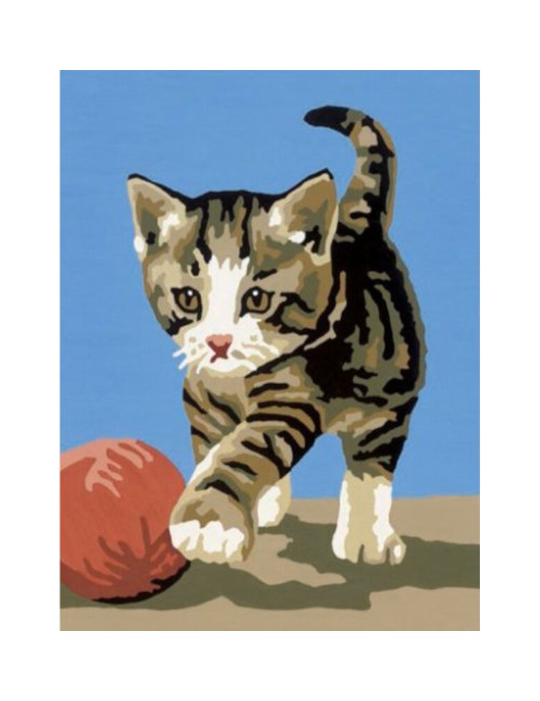 Kit canevas 15 x 20 cm chat Kit canevas 15 x 20 cm chat