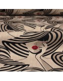 Toile imprimée glamour chic noir Toile imprimée glamour chic noir