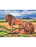 Kit canevas 15 x 20 cm multicolore Kit canevas 15 x 20 cm multicolore