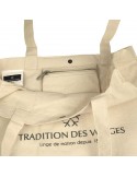 Tote Bag Tradition des Vosges 30 x 40 cm blanc Tote Bag Tradition des Vosges 30 x 40 cm blanc