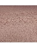 Fourrure imitation mouton polyester 150 cm rose