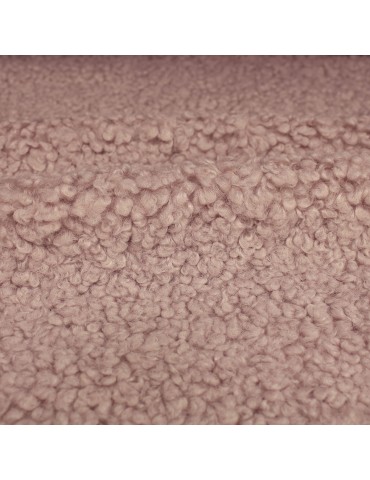 Fourrure imitation mouton polyester 150 cm rose