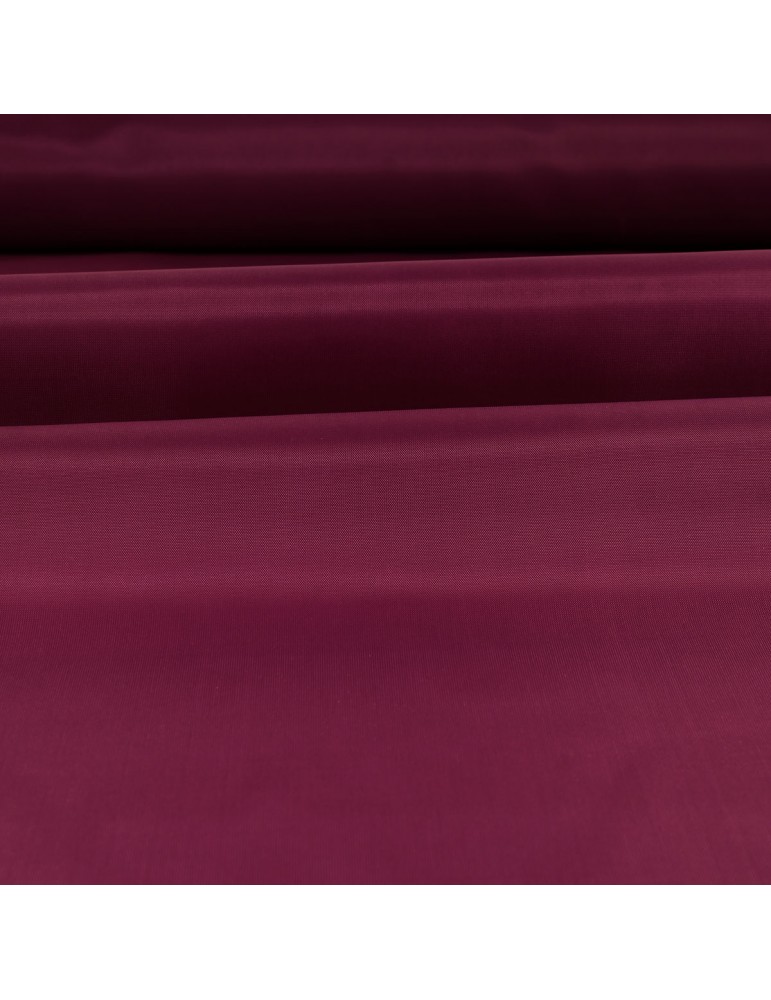 Tissu doublure groseille polyester 150 cm rouge