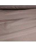 Tissu doublure uni polyester taupe Tissu doublure uni polyester taupe