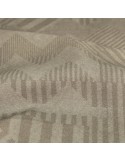 Coupon habillement imprimé géométrique gris 150 x 140 cm Coupon habillement imprimé géométrique gris 150 x 140 cm