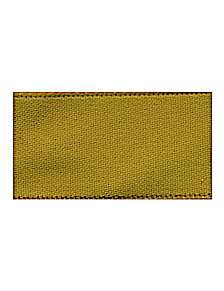 Ruban satin double face 15 mm doré Ruban satin double face 15 mm doré