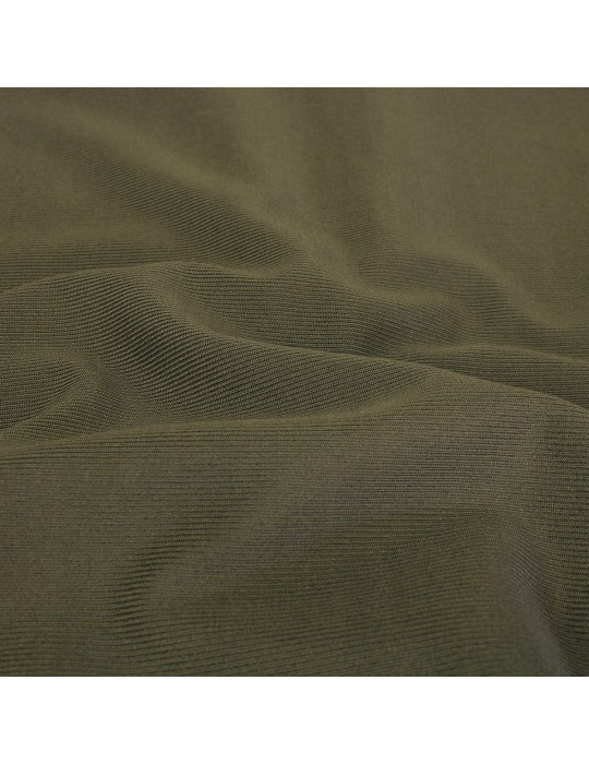 Coupon jersey uni mini côtelé 200 x 110 cm vert