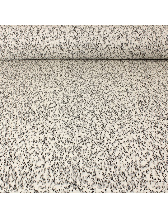 Tissu jersey métal blanc