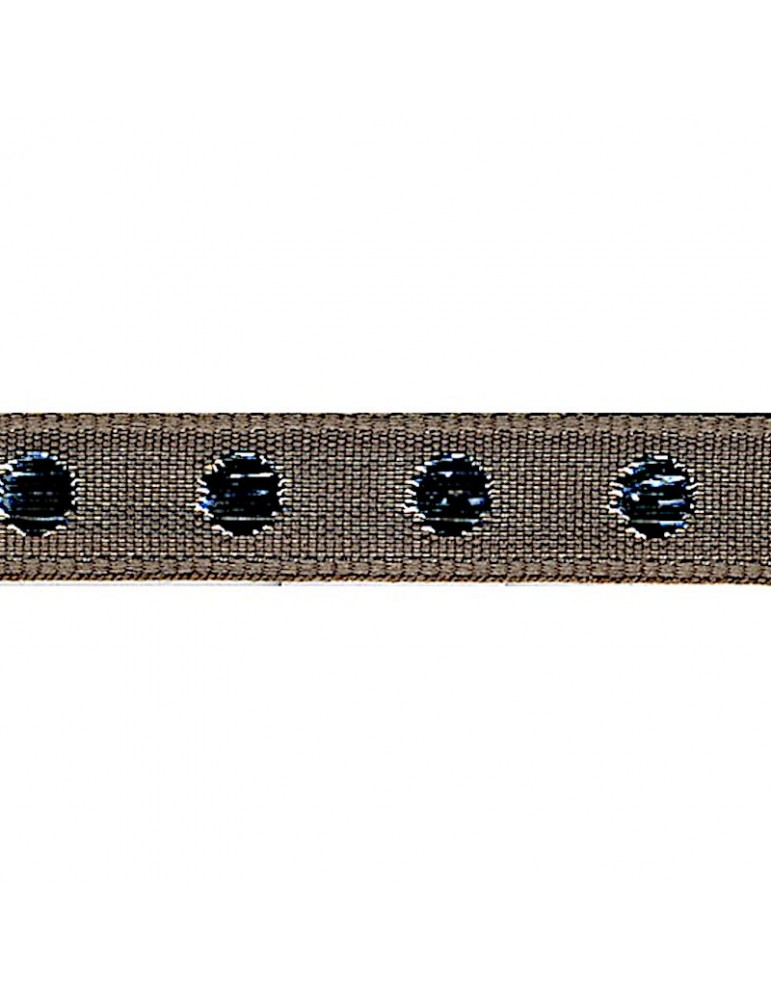 Galon à pois 10 mm beige