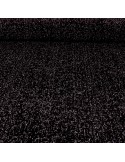 Tissu lainage noir incrustations Tissu lainage noir incrustations