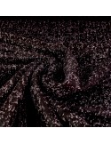 Tissu lainage noir incrustations Tissu lainage noir incrustations