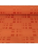 Tissu nappe 100 % polyester anti-taches 180 cm orange Tissu nappe 100 % polyester anti-taches 180 cm orange