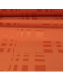 Tissu nappe 100 % polyester anti-taches 180 cm orange Tissu nappe 100 % polyester anti-taches 180 cm orange
