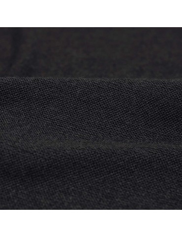 Tissu jersey maille noir
