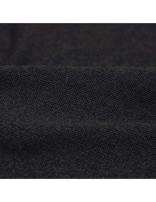 Tissu jersey maille noir