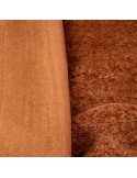 Tissu fourrure synthétique marron